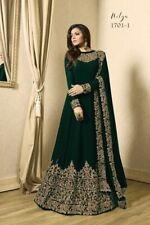 Heavy Pakistani Designer Indian Wedding eid Party Wear Floor Dress Anarkali Gown