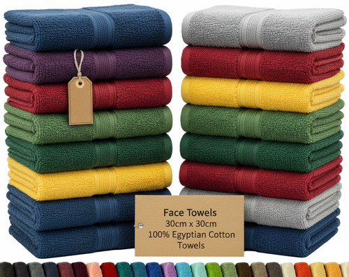 Flannels face cloths - cloths, towels