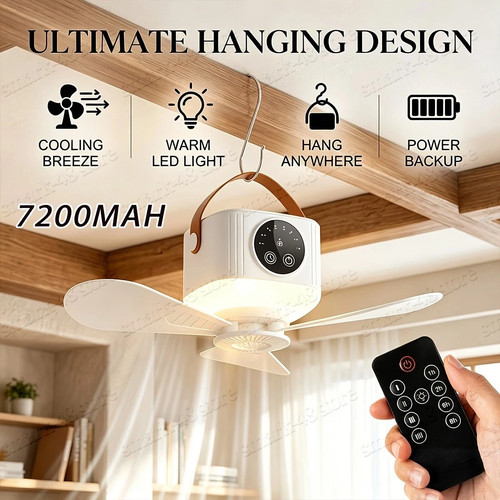 Portable rechargeable hanging - portable,