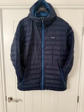 Patagonia Men's Down Sweater Hoody Navy Blue