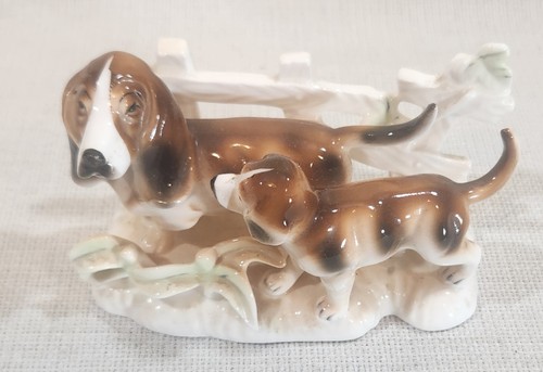 Vintage puppy dogs figurine - vintage,