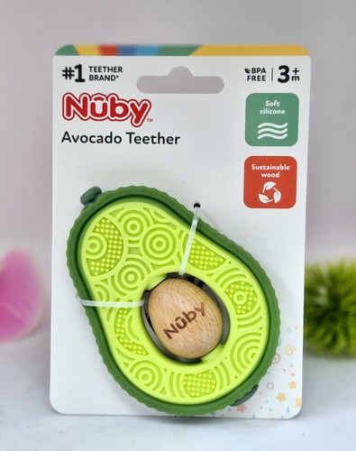 Nuby avocado teether - bpa, free
