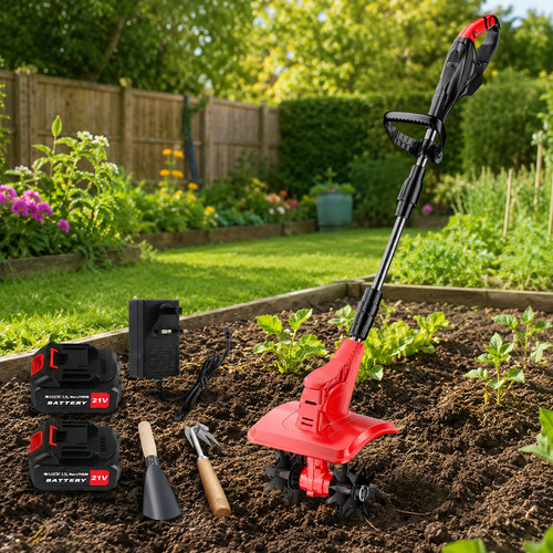 Cordless cultivator rotavator - cultivator,