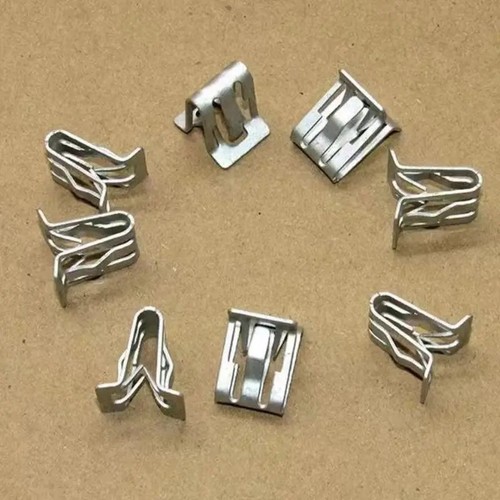 Metal car trim retainer - trim,