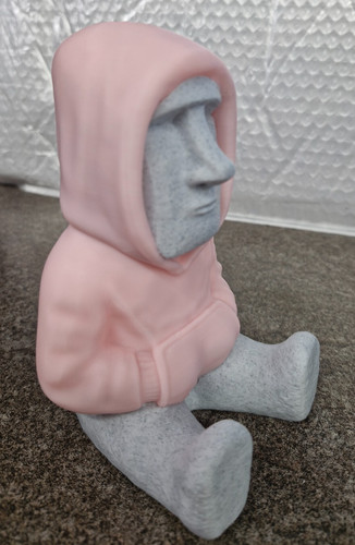 Printed moai model - 3d, easter