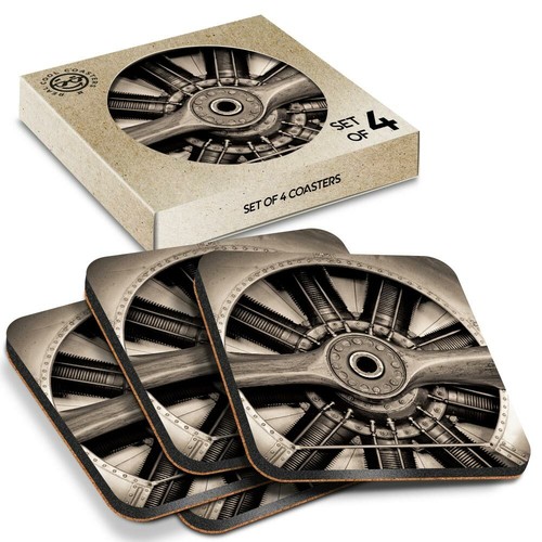 Boxed square coasters - 4, x
