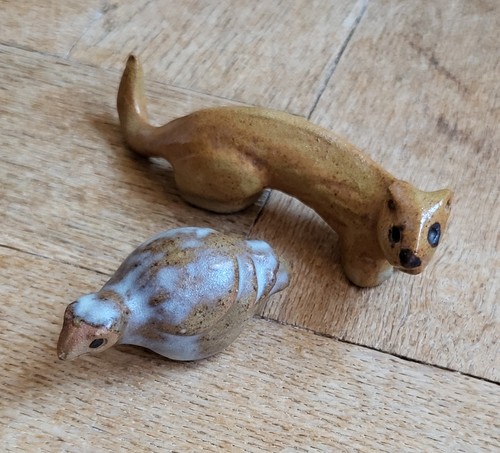 Vintage signed tremar pottery - signed,