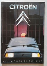 Citroen Range Brochure 1981 -