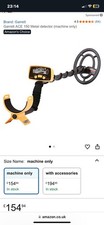 Garrett Ace 150 Metal Detector