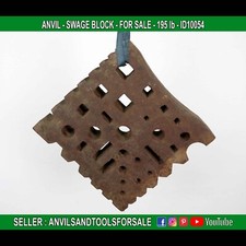 ANVIL - SWAGE BLOCK - 195 lb - ID10054