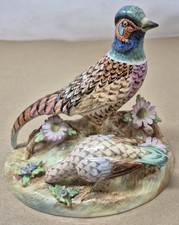 Exquisite Rare English Crown Staffordshire  J T Jones Pheasant