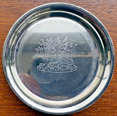 Welsh dragon epns coaster - welsh,