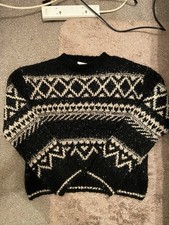 M&S Boucle Fair Isle Jumper