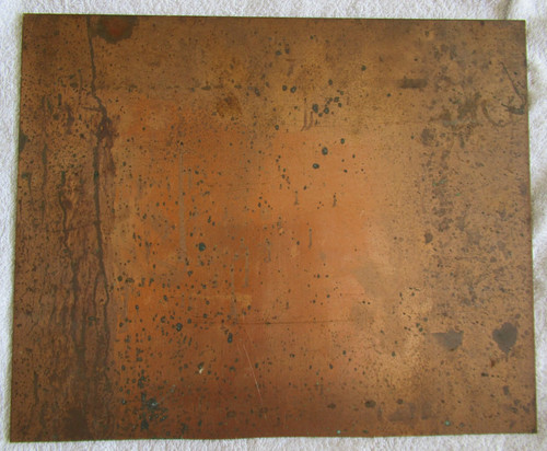 Flat sheet copper offcut - copper, 304