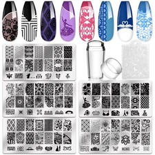 7 Piece Nail Stamping Plates