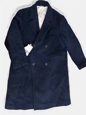 Navy Coat Zara