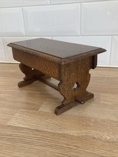 VINTAGE TALLENT OF OLD BOND STREET MINIATURE NOVELTY MUSIC BOX TABLE