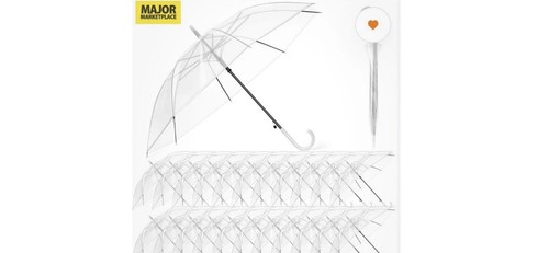 Pack clear dome - clear, umbrellas