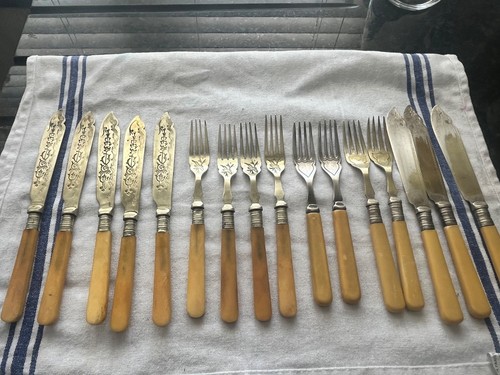 Cutlery set vintage - cutlery, fish