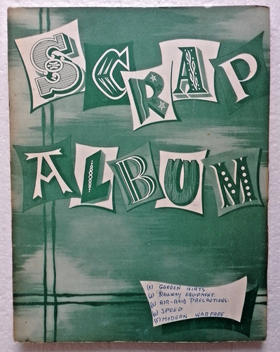 Vintage scrap book full - vintage,