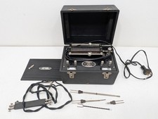Antique McIntosh Faradic Battery Quack Medical Electric Shock Therapy Box Kit