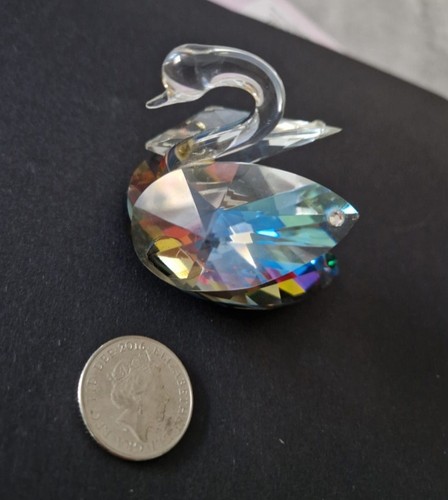 Swan crystal ornament - 🌸, crystal/ornament