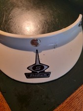 Stadium Helmet Peak , Vintage 1960s 1970s lambretta vespa 