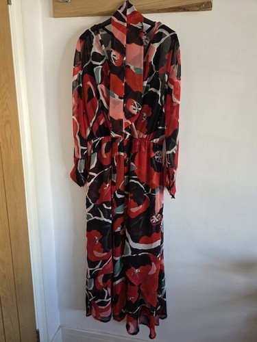 Floral long sleeve maxi - long, dress