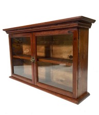Antique Wooden & Glass Fronted