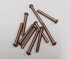 3/32" dia copper rivets 3/4"
