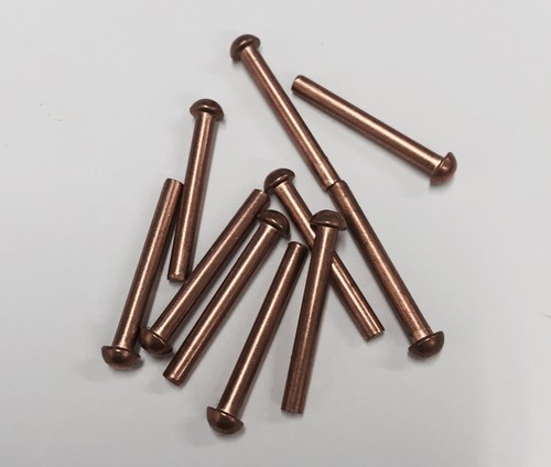 Dia copper rivets 3 4 - copper,