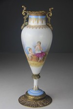 Antique Bronze Mounted Sevres