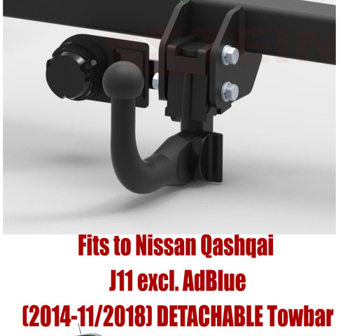 Detachable tow bar for nissan - bar,