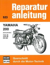 Yamaha 200 YCS-3E+5E+RD200, Reparaturanleitung Reparatur-Buch/Handbuch/Wartung