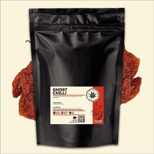 Bhut jolokia ghost chilli - jolokia, 100g