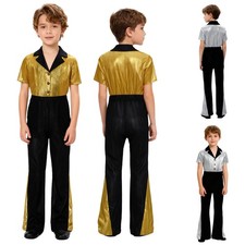 Kids Boys 70s Party Disco