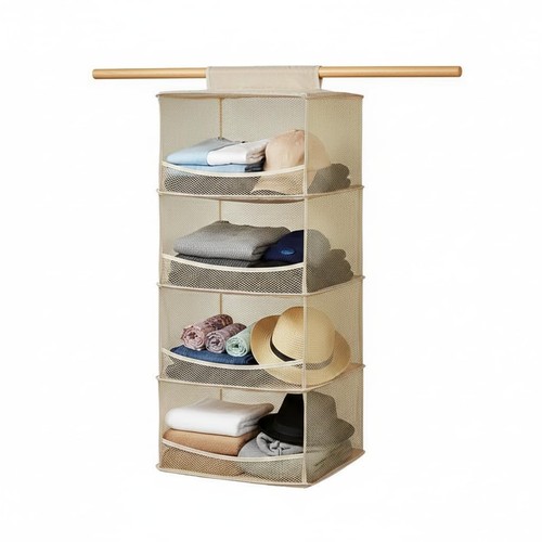 Tier hanging closet - 4-tier,