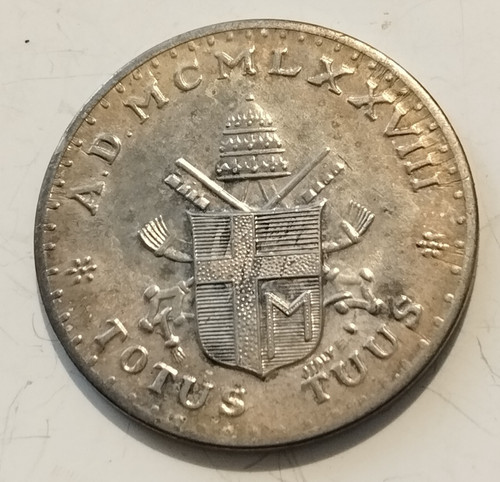 Pope john paul reverse - john,