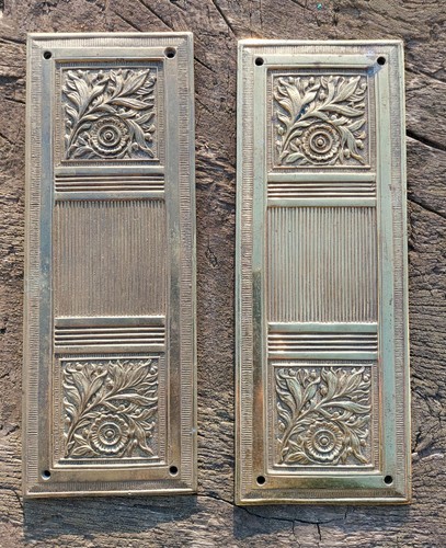 Antique brass finger - finger,