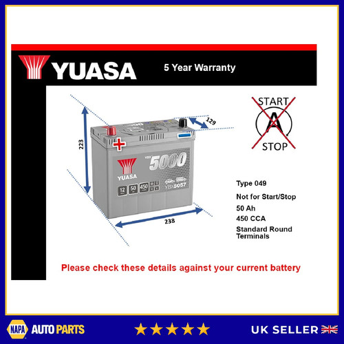 Battery fits austin mini mk1 - mini,