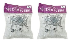 2 Halloween Decoration Spiders