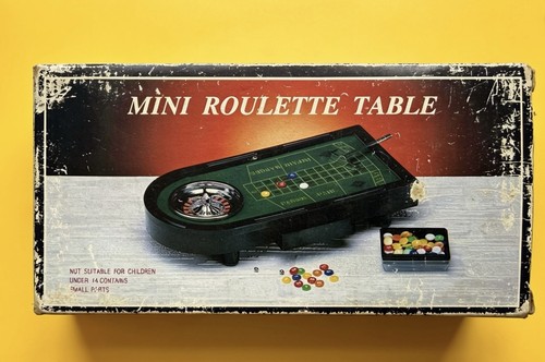 Vintage miniature roulette - miniature,