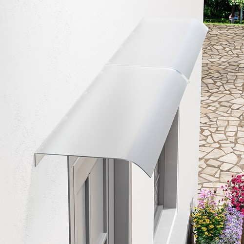 Outdoor door rain canopy - rain, front