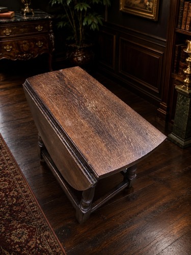 Vintage oak drop leaf - vintage,