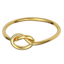 14k Yellow Gold Love Knot