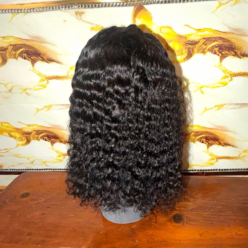 Lace closure curly black - lace,