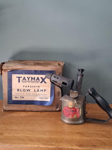 Vintage brass taymax paraffin - vintage,