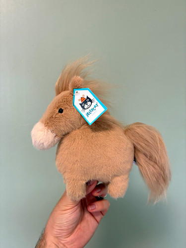 Jellycat clippy clop - clippy, palomino