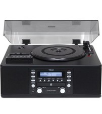 TEAC LPR550USB B CD Recorder Turntable Cassette Deck Black