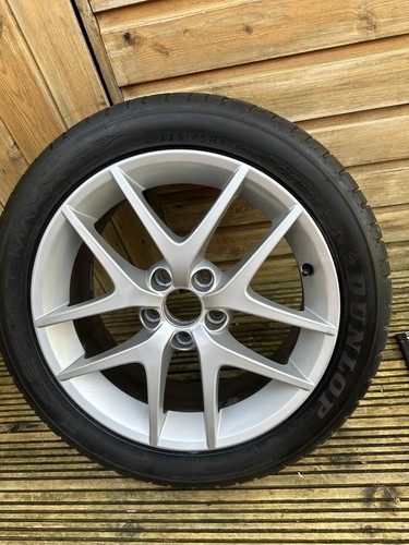 Saab alloy wheel and tyre - saab,
